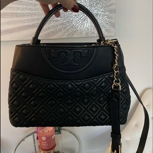 Leather Black Tory Burch Handbag/Crossbody